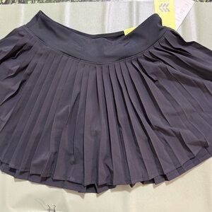 JoyLab Blue Skater Mini Skort Pleated Casual